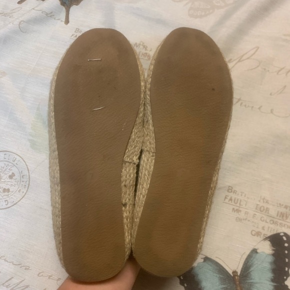 Seven7 cape azul espadrille slip ons - Picture 2 of 6